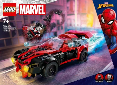 Klocki Super Heroes 76244 Miles Morales kontra Morbius LEGO