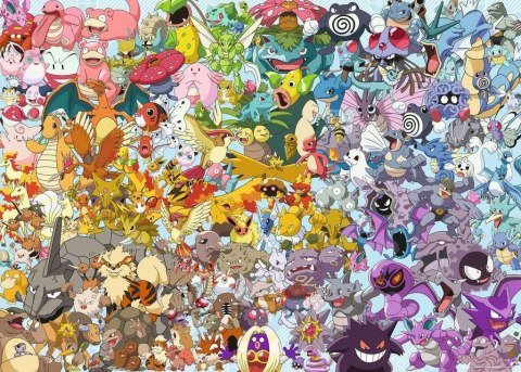 Puzzle 1000 elementów Challenge Pokemon Ravensburger Polska