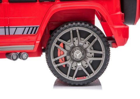Auto na akumulator Mercedes G63 Czerwony BBH-0003 LEAN CARS