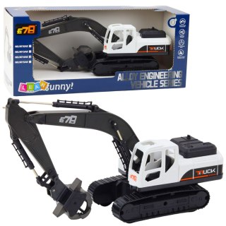 Koparka Gąsienicowa Chwytak Ruchoma Łyżka Obrót 360° LEAN Toys