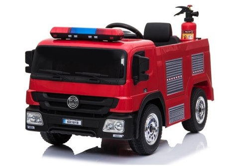 Pojazd Na Akumulator Wóz Strażacki Czerwony SX1818 LEAN CARS