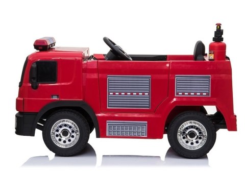 Pojazd Na Akumulator Wóz Strażacki Czerwony SX1818 LEAN CARS