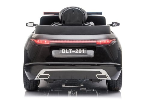 Pojazd na Akumulator BLT-201 Policja Czarny LEAN CARS