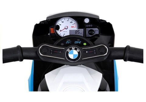 Motor na akumulator BMW S1000RR Trójkołowy Niebieski LEAN CARS