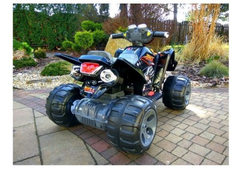 Quad na Akumulator Duże Koła Czarny LEAN CARS