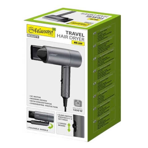 Suszarka do włosów 1600W MR-209 Feel-Maestro
