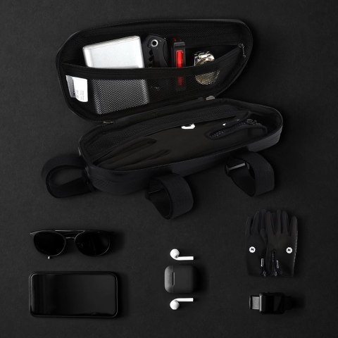 Torba rowerowa na ramę roweru 1.5 l czarny WOZINSKY