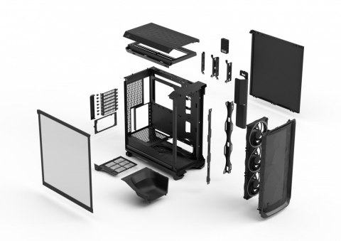 Obudowa Meshify 3 Ambience Pro RGB Black TG Light Tint Fractal Design