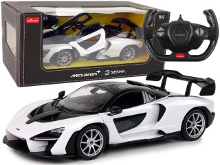 Auto R/C McLaren Senna Rastar 1:14 Biały Na Pilota Rastar
