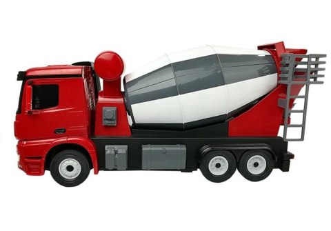 Auto R/C Mercedes-Benz Arocs Rastar 1:14 Czerwone na Pilota Rastar