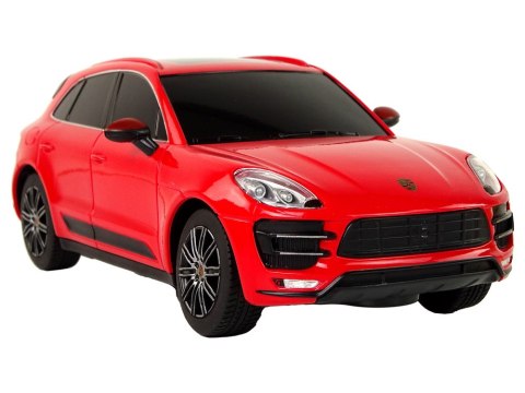 Auto R/C Porsche Macan Turbo 1:24 Rastar Czerwony Rastar