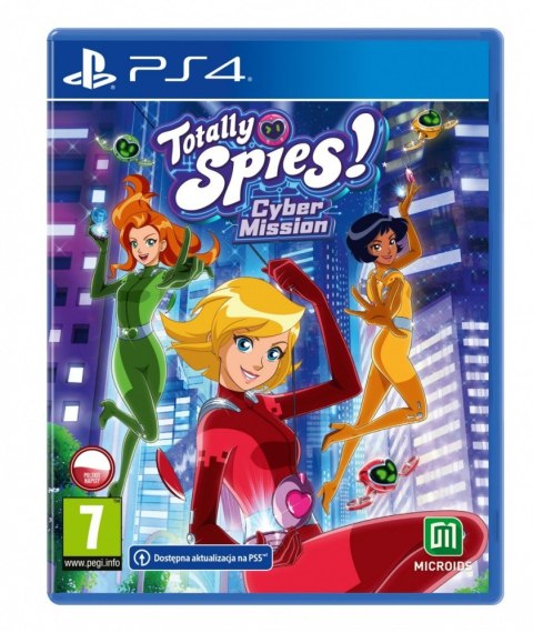Gra PlayStation 4 Odlotowe Agentki Totally Spies Cybermisja Plaion