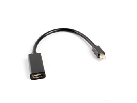Adapter mini DisplayPort (M) -> HDMI (F) na kablu Lanberg