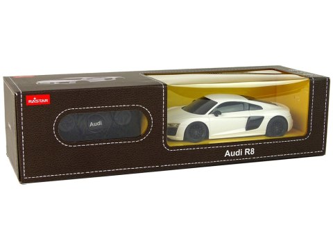 Auto R/C Audi R8 1:24 Rastar Białe Rastar