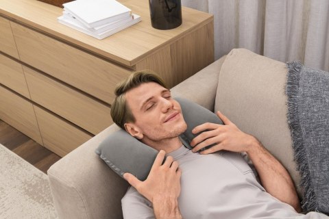 Dmuchana Poduszka Podróżna 46 x 28 cm Rogal Szara Bestway 67006 Bestway