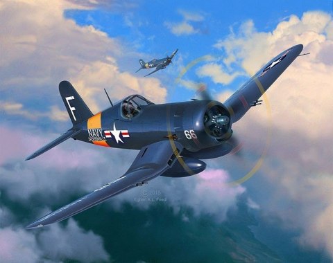 Model plastikowy F4U-4 Corsair Revell