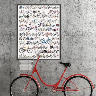 Puzzle 1000 elementów Puzzlove Rowery CzuCzu