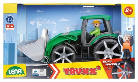 Traktor Truxx2 w otwartym pudełku Lena