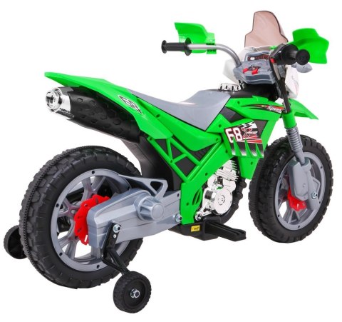 Motorek Cross Zielony