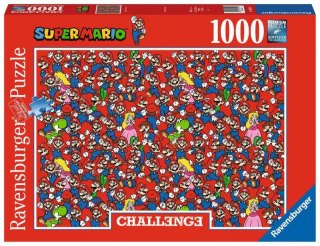 Puzzle 1000 elementów Challange, Super Mario Bros Ravensburger Polska