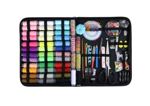 Duży Zestaw Krawiecki Do Szycia W Etui Przybornik 228el LEAN