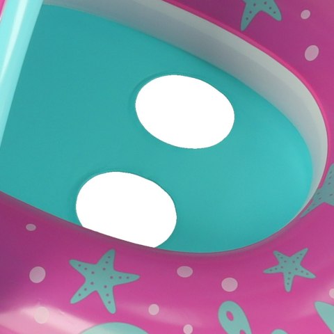 Kółko do pływania koło dmuchane dla niemowląt pontonik z daszkiem BESTWAY 34091 różowe Kik Sp. z o. o. Sp. k.