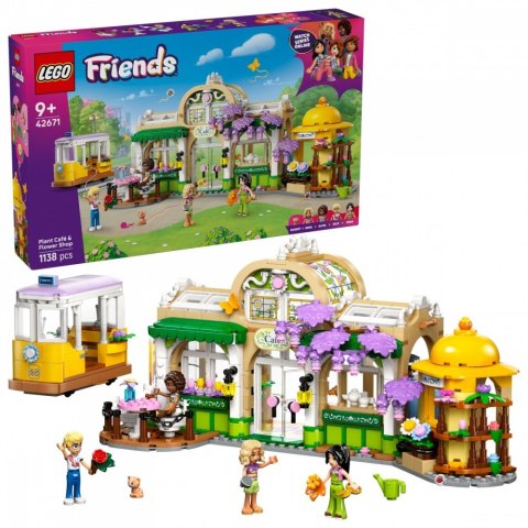 Klocki Friends 42671 Zielona kawiarnia i kwiaciarnia LEGO