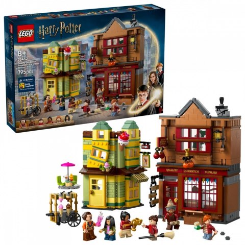 Klocki Harry Potter 76452 Markowy sprzęt do quidditcha i lodziarnia LEGO