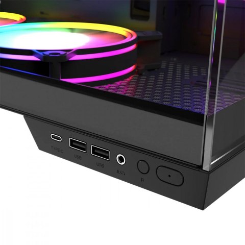 Obudowa komputerowa Volcano Panorama Midi szara MODECOM