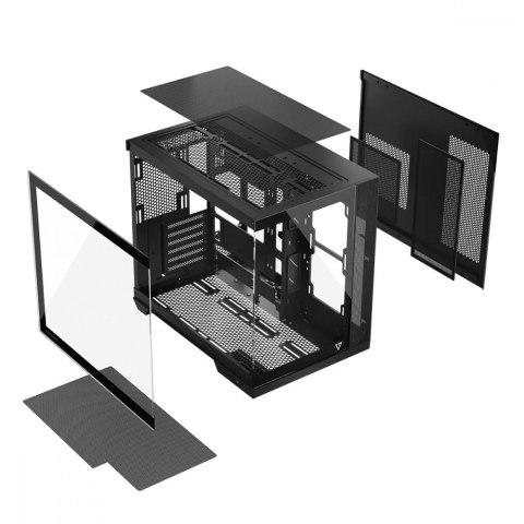 Obudowa komputerowa Volcano Panorama Midi szara MODECOM