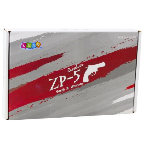 Rewolwer ZP-5 Naboje Piankowe Kulki Wodne Hydrożelowe Tarcza Kabura LEAN Toys