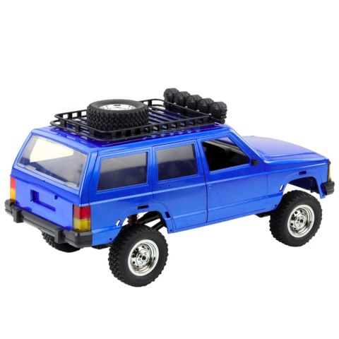 Samochód Terenowy MN78 Zdalnie Sterowany RC Napęd 4x4 Niebieski 1:12 LEAN Toys
