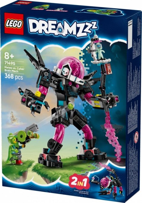 Klocki DREAMZzz 71495 Mateo kontra mech Cybermózgowca LEGO