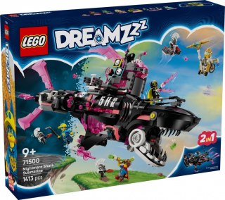 Klocki DREAMZzz 71500 Koszmarny Rekinokręt podwodny LEGO