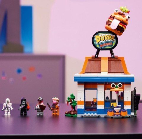 Klocki Fotnite 77076 Restauracja Durrr Burgerownia LEGO