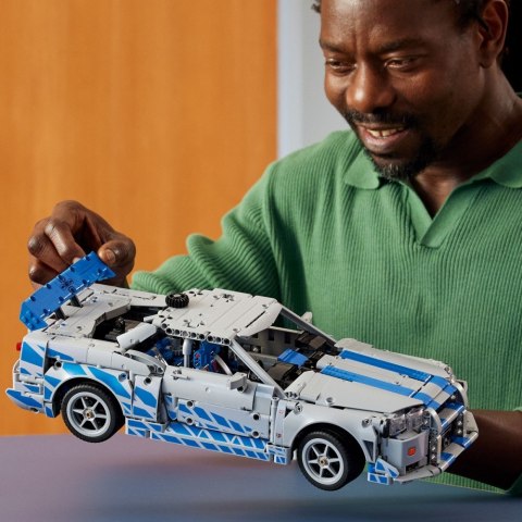 Klocki Technic 42210 Samochód Nissan Skyline GT-R (R34) z filmu Za szybcy, za wściekli LEGO