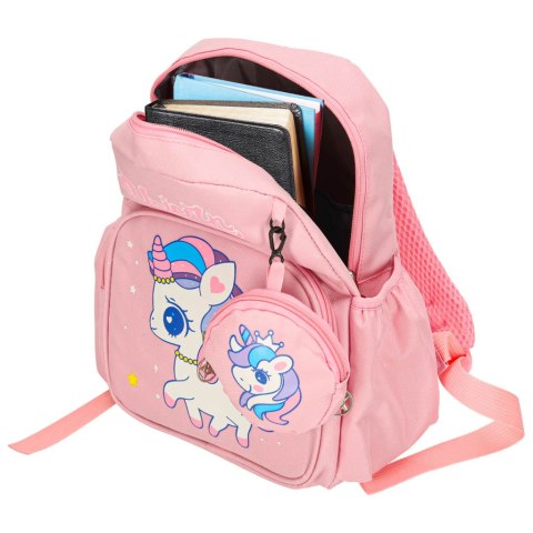 Plecak dla przedszkolaka szkolny dziecięcy jednorożec 30x22x11cm Kik Sp. z o. o. Sp. k.
