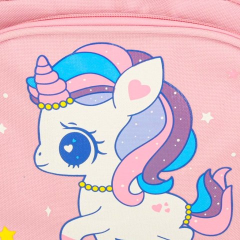 Plecak dla przedszkolaka szkolny dziecięcy jednorożec 30x22x11cm Kik Sp. z o. o. Sp. k.