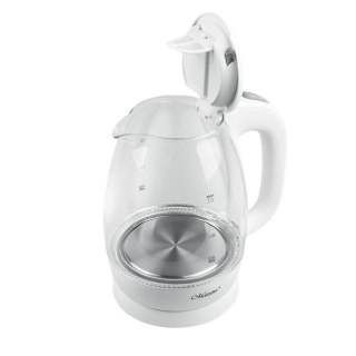 Czajnik elektryczny szklany 1,7l 2200W MR-063-WHITE Feel-Maestro