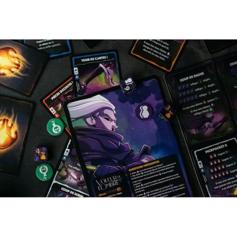 Gra Dice Throne Starcie 3 Piromantka vs. Mroczny złodziej Lucky Duck Games