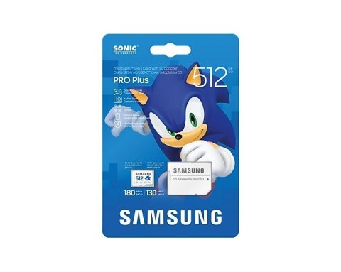 Karta pamięci MB-MD512SA/LC1 512GB Sonic PRO Plus Samsung