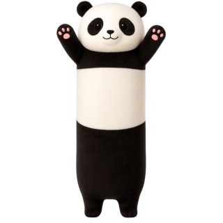 Pluszowa Maskotka Panda Poduszka Podłużna Wałek Biało Czarna 70cm LEAN Toys