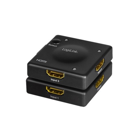 Switch 3x1 HDMI, 1080p 60Hz LogiLink