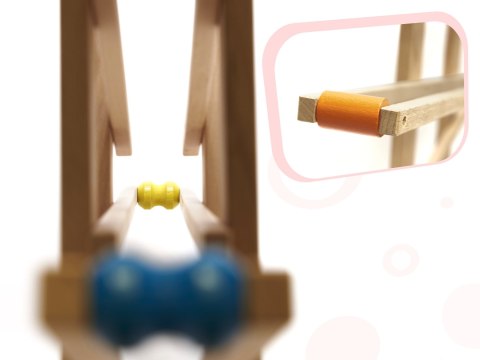 Tor kulkowy drewniany kulodrom montessori XXL Kik Sp. z o. o. Sp. k.