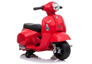 Skuter na Akumulator Vespa GTS 300 Mini Czerwony LEAN CARS