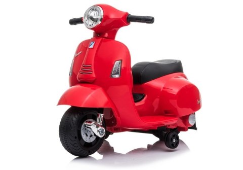 Skuter na Akumulator Vespa GTS 300 Mini Czerwony LEAN CARS