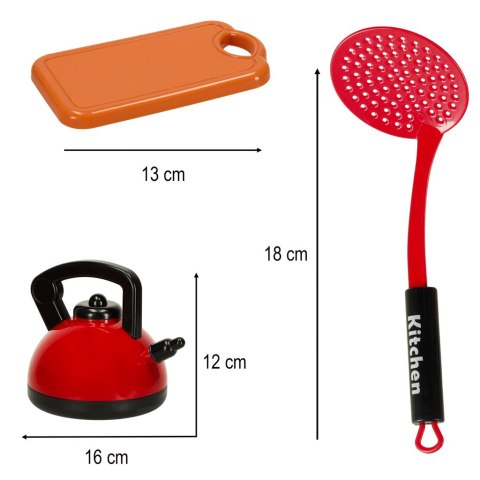 Zestaw do gotowania dla dzieci naczynia akcesoria kuchenne zestaw 35 elementów Kik Sp. z o. o. Sp. k.