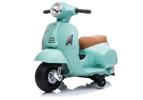 Skuter na Akumulator Vespa GTS 300 Mini Turkusowy LEAN CARS
