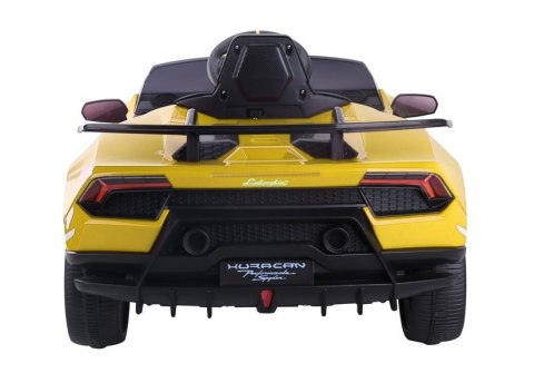 Auto na akumulator Lamborghini Huracan Żółte LEAN CARS