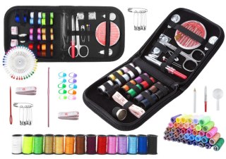 Mini Zestaw Krawiecki Do Szycia w Etui Przybornik 29el LEAN